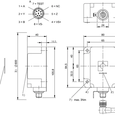RFID головка чтения/записи Balluff BIS M-351-001-S115