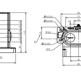 Блочный выключатель Balluff BNS 813-D06-L12-62-22-06