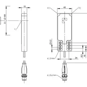 RFID головка чтения/записи Balluff BIS VM-345-401-S4