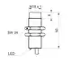 Индуктивный датчик Baumer IR18.P15S-N50.PC1Z.7BCV