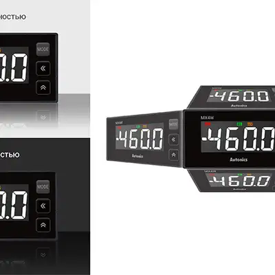Цифровой индикатор-измеритель Autonics MX4W-V-FN