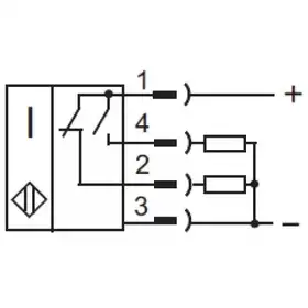 Индуктивный датчик ТЕКО ISN IC7P8-43P-40-LZS4-C-VP