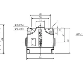 Блочный выключатель Balluff BNS 813-B06-D12-61-A-22-06
