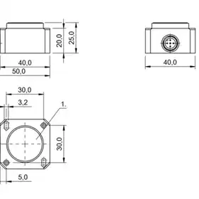 Инклинометр Balluff BSI Q41K0-XB-MYS030-S92