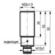 Индуктивный датчик ТЕКО ISB AC6A-32N-7-LZS4-C