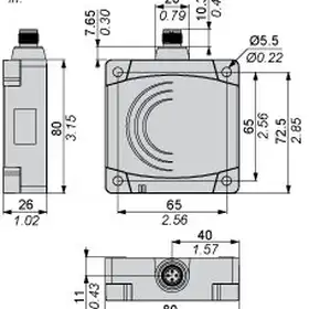 Индуктивный датчик Telemecanique XS8D1A1MAU20
