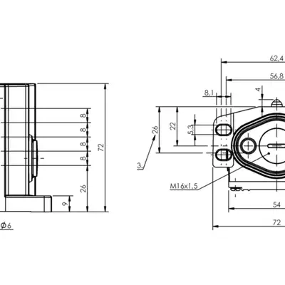 Блочный выключатель Balluff BNS 819-B05-K08-46-11