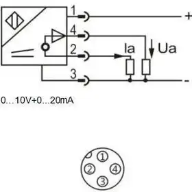 Индуктивный датчик расстояния LANBAO LR30XCF10LIUM-E2