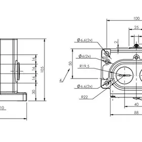 Блочный выключатель Balluff BNS 819-D04-L16-100-10-FD