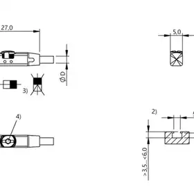 Магнитный датчик для цилиндра Balluff BMF 405KF-NS-C-2A-EY-05