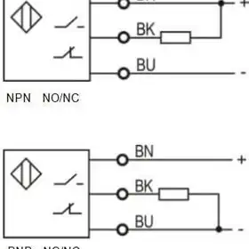 Оптический датчик LANBAO PSC-BC30TNBR