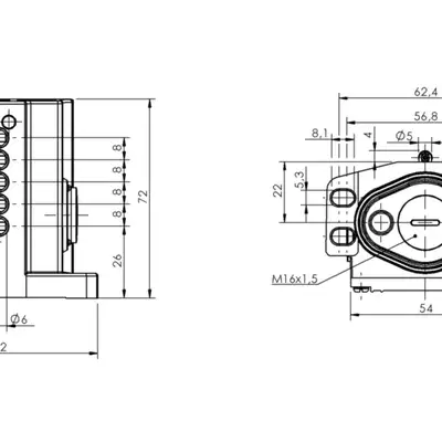 Блочный выключатель Balluff BNS 819-B05-R08-46-11