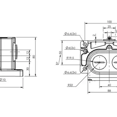 Блочный выключатель Balluff BNS 813-D03-R12-100-12-03