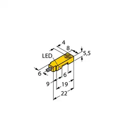 Индуктивный датчик TURCK BI2-Q5.5K-AP6X