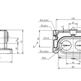 Блочный выключатель Balluff BNS 829-D02-D16-100-10-FD