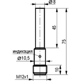 Индуктивный датчик ТЕКО ISB CC11B-31P-3-LS4