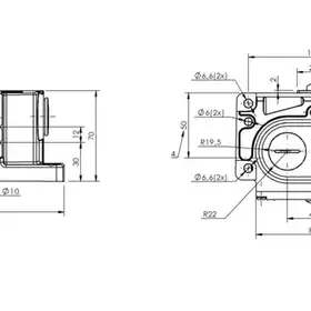 Блочный выключатель Balluff BNS 813-D02-D12-100-12-02-FD