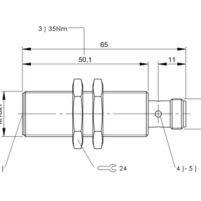 RFID головка чтения/записи Balluff BIS M-404-045-401-07-S4