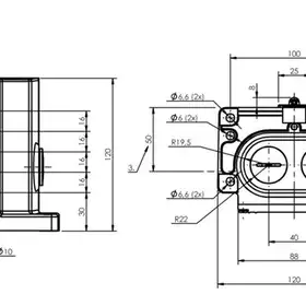 Блочный выключатель Balluff BNS 829-D05-R16-100-10