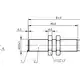 Емкостной датчик Balluff BCS M12B4I1-POC40D-EP02