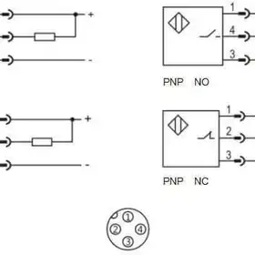 Индуктивный датчик LANBAO FY12DPO-E2