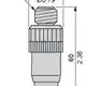 Разъем Telemecanique XZCC12MDM50B