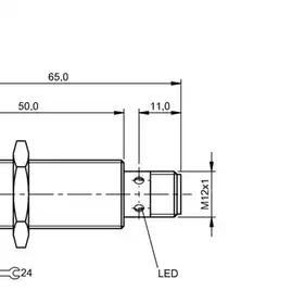 Индуктивный датчик Balluff BES M18MI-PSC70B-S04G-W01