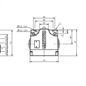 Блочный выключатель Balluff BNS 813-B05-D12-61-A-12-05