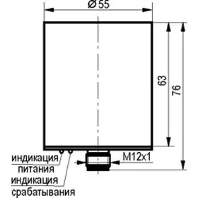 Индуктивный датчик ТЕКО ISB DC101A-32P-25-LZS4