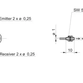 Оптоволоконный кабель Baumer FUE 200F1Y00