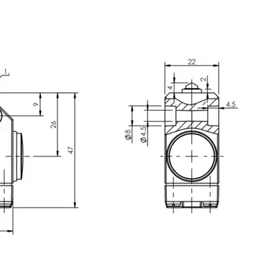 Одиночный выключатель Balluff BNS 813-100-E-48
