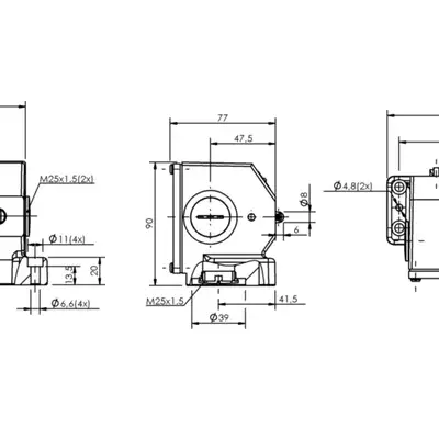 Блочный выключатель Balluff BNS 819-B10-R12-72-10