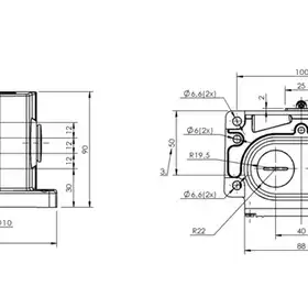 Блочный выключатель Balluff BNS 813-D04-L12-100-10-01