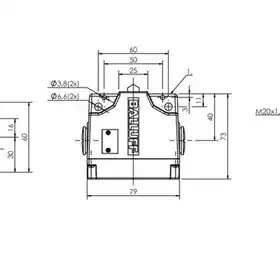 Блочный выключатель Balluff BNS 813-C02-D16-61-D-22-02