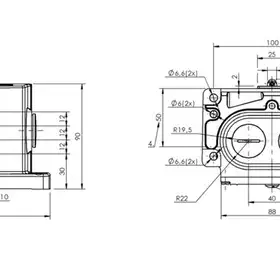 Блочный выключатель Balluff BNS 813-D04-R12-100-10-01-FD