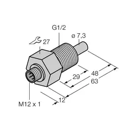 Датчик потока TURCK FCS-GL1/2T-NAEX-H1141