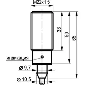 Индуктивный датчик ТЕКО ISB AF6A-31N-7-LZ
