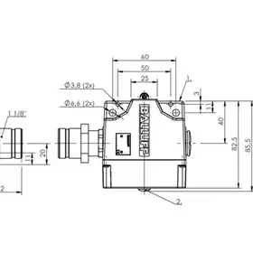 Блочный выключатель Balluff BNS 819-B06-L12-61-12-10-FE-S90R