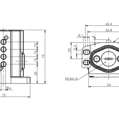 Блочный выключатель Balluff BNS 819-B04-D10-46-11