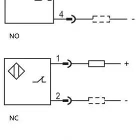 Индуктивный датчик LANBAO LR08BF02DLCY-E1