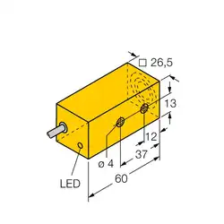 Индуктивный датчик TURCK BI10F-Q26-AD4X/S34