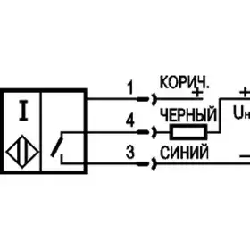 Индуктивный датчик ТЕКО ISB AC12B-31N-1,5-LS4-O