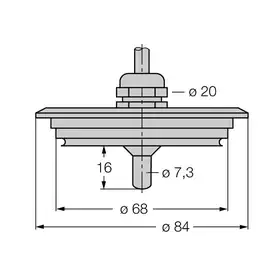 Датчик потока TURCK FCS-68A4-NA/D003