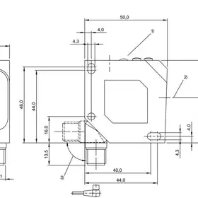 Оптический датчик Balluff BOS 26K-PA-1LQP-S4-C