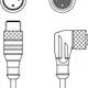 Соединительный кабель Leuze Electronic KDS U-M12-3W-M12-3A-P1-006-DP