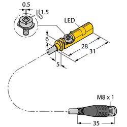 Магнитный датчик TURCK BIM-UNT-AP7X-0.3-PSG3S