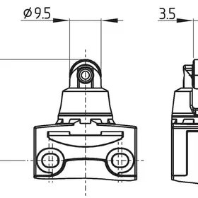 Kонцевой выключатель безопасности Schmersal PS216-T02-R200