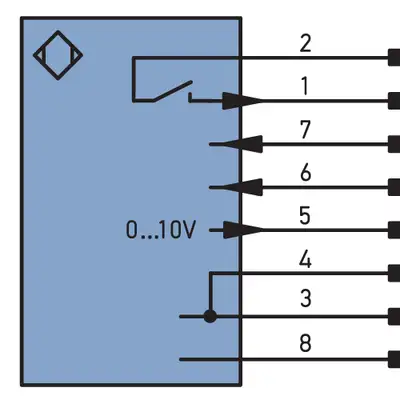 Датчик контрастной метки Wenglor YP11MVV80