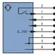 Датчик контрастной метки Wenglor YP11MVV80