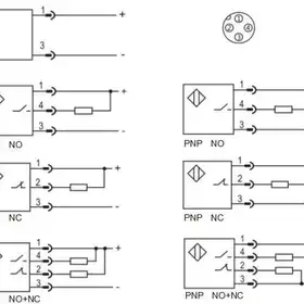 Оптический датчик LANBAO PR12S-TM10DPO-E2